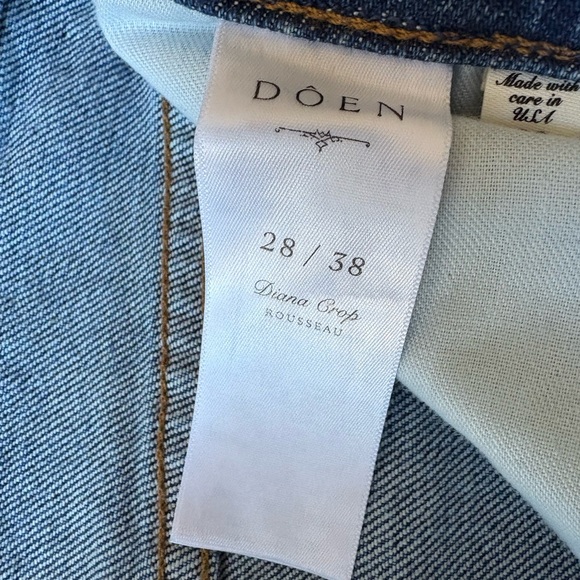 Doen Diana Crop in Rousseau Wash / 28 - Picture 6 of 6